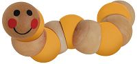 EarthWorm Wooden Grasping Toy