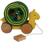 Snail Pull Toy Shape Sorter from ImagiPlay