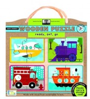 Eco-Friendly Wooden Toddler Puzzles