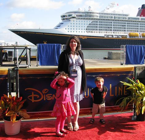 Disney Dream Christening Red Carpet