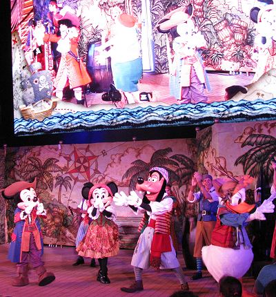 Mickey's Pirates in the Caribbean
