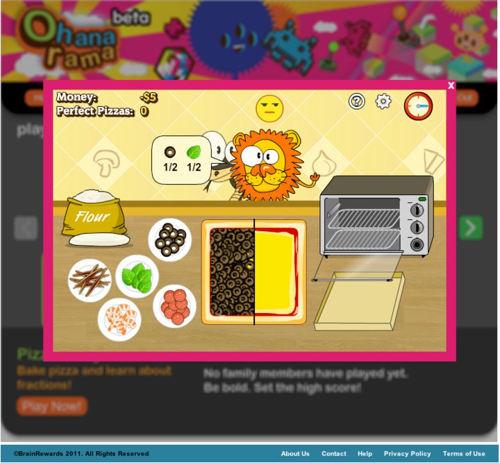 Game screen shot