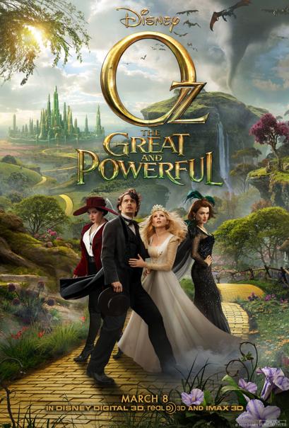 Oz The Great and Powerful DVD cover