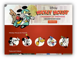 Mickey Mouse shorts image