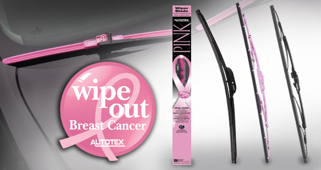 AutoTex Pink Wiper Blades