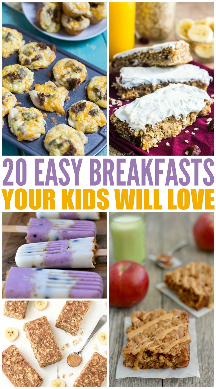 20 Easy Breakfasts Your Kids Will Love - Mamanista!