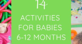 Your baby will love these 15 activities for babies 6-12 months and we think you’ll have fun watching baby navigate them, too!