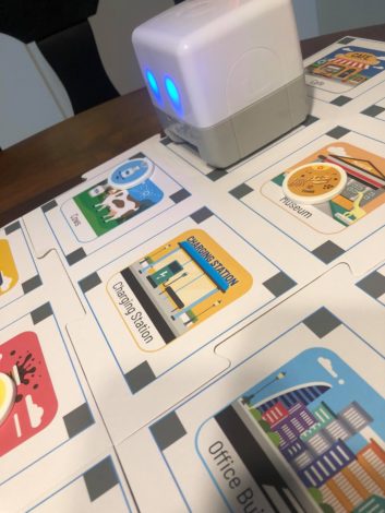 Mojobot is a fun and entertaining tangible coding robot and board game that makes it easy and fun for kids and adults to learn coding.