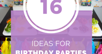 Planning a party? Check out these 16 birthday party ideas for kids that are sure to inspire you and help you with your planning!