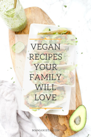 Looking to eat more veggies and less meat, but not sure where to start? Try some of these delicious vegan recipes that your family will love! 