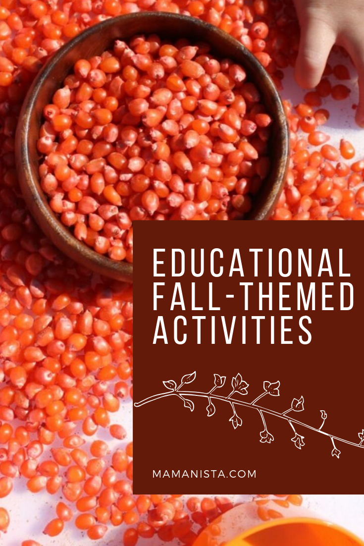 Looking for fall themed sensory activities to do with the kids this season? We have you covered with these educational, fall-themed activities!