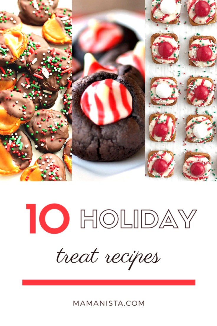 Whether you're looking for a recipe to bring to a cookie exchange, holiday party, or just to enjoy -- your family will love these 10 holiday treat recipes!