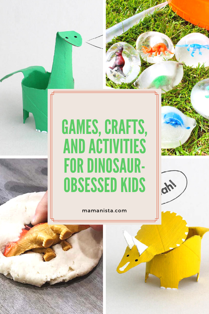 If your kid who is dinosaur-obsessed, check out these games, crafts, and activities for all things dinosaur! The best part is they will learn through play!